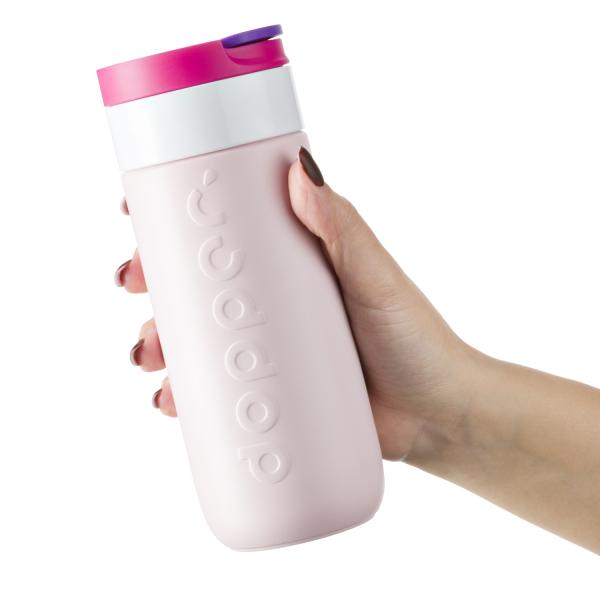 Travel Mug 400ml Berry Pink Dopper - Afbeelding 5