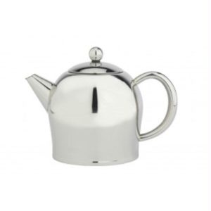Theepot Santhee dubbelwandig 1 liter chroom Bredemeijer