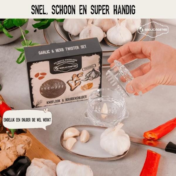 Knoflooksnijder GarlicMaster - Afbeelding 8