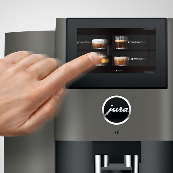 Espresso apparaat S8 Dark Inox (EB) Jura - Afbeelding 7