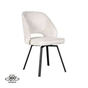 Stoel Lewis Creme elegance