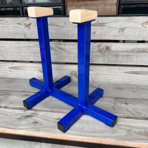 Acro turn oefen paaltjes dubbel Blauw