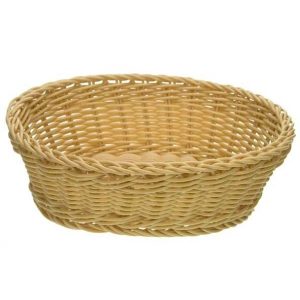 Broodmand rond beige Saleen Westmark