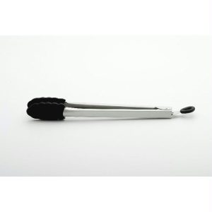 Serveertang 30cm silicone Weis