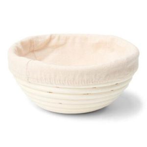 Rijsmand rond met deegkleed 25cm Patisse
