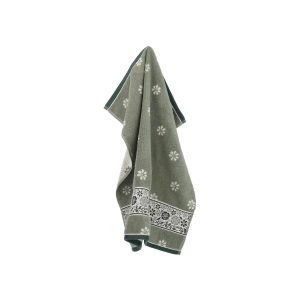Handdoek Belle Fleur Dark Green Bunzlau Castle