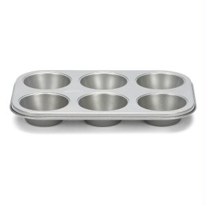 Muffinplaat 6 dlg Silvertop Patisse